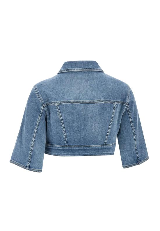 25SS 리우조 데님 자켓 UA5077D4615 78757 Blue - LIU JO