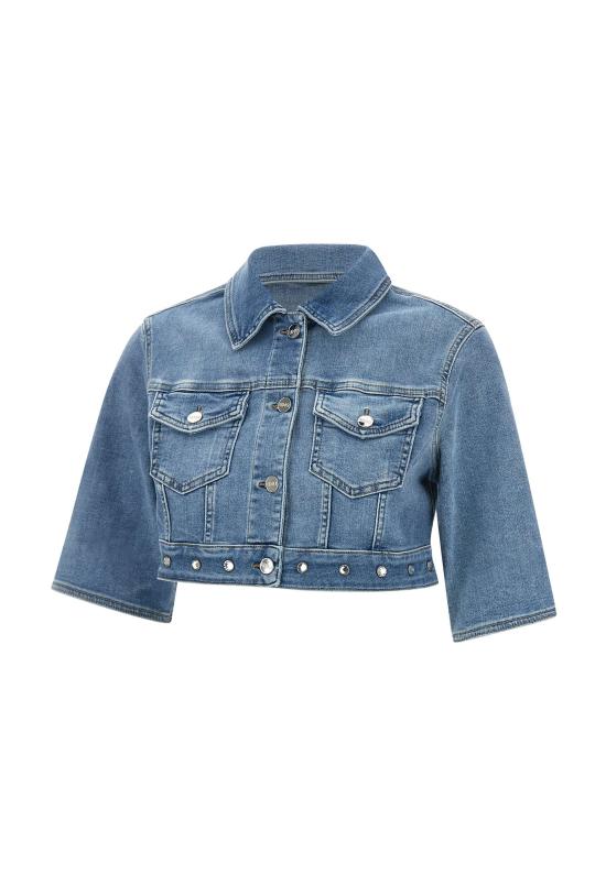 25SS 리우조 데님 자켓 UA5077D4615 78757 Blue