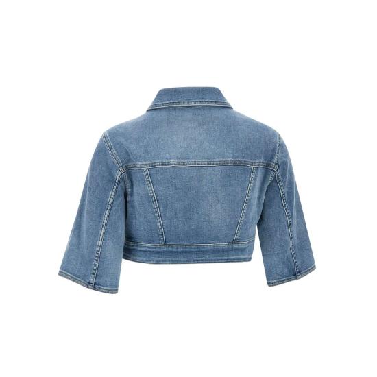 25SS 리우조 데님 자켓 UA5077D4615 78757 Blue - LIU JO