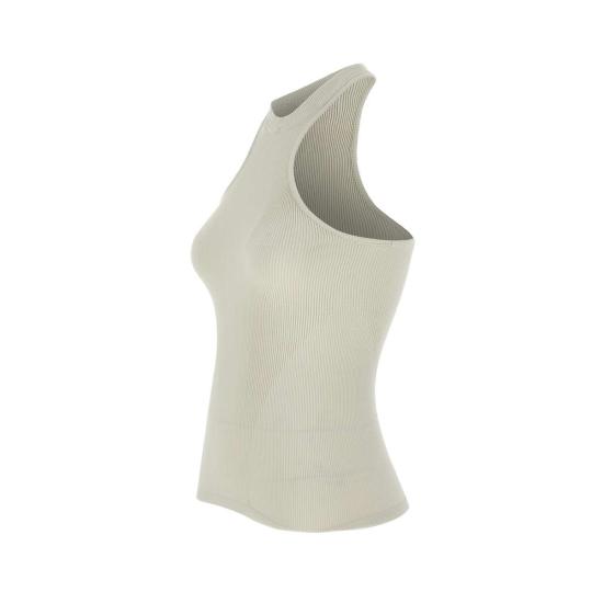 25SS 안드레아 아다모 민소매 티셔츠 PS25441200 000 White - ANDREA ADAMO