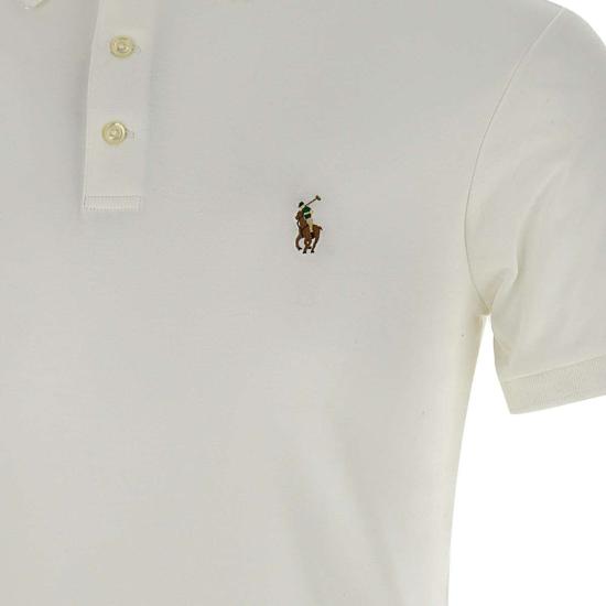 25SS 폴로 랄프로렌 폴로 티셔츠 710685514 001 White - POLO RALPH LAUREN