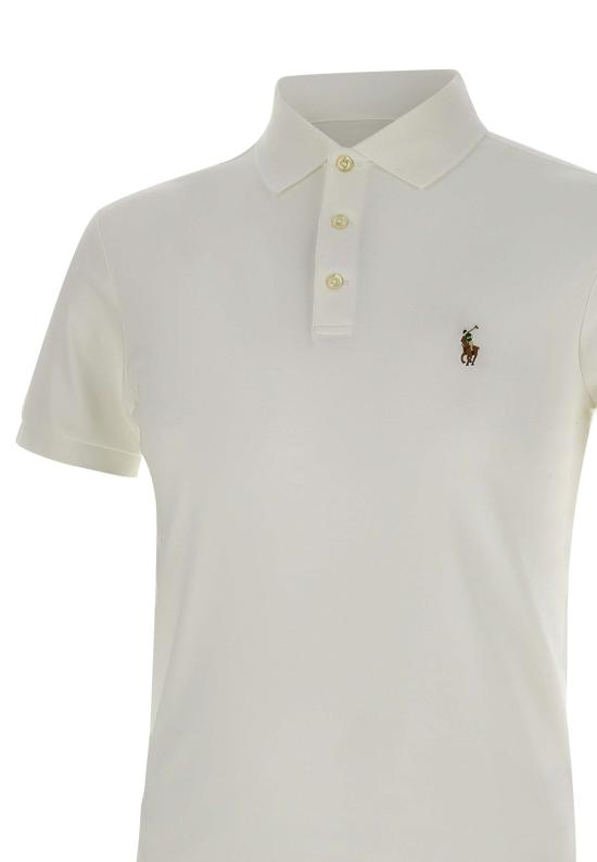 25SS 폴로 랄프로렌 폴로 티셔츠 710685514 001 White - POLO RALPH LAUREN
