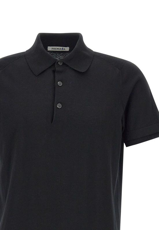 25SS 프리미아타 폴로 티셔츠 PMG12 BLACK - PREMIATA