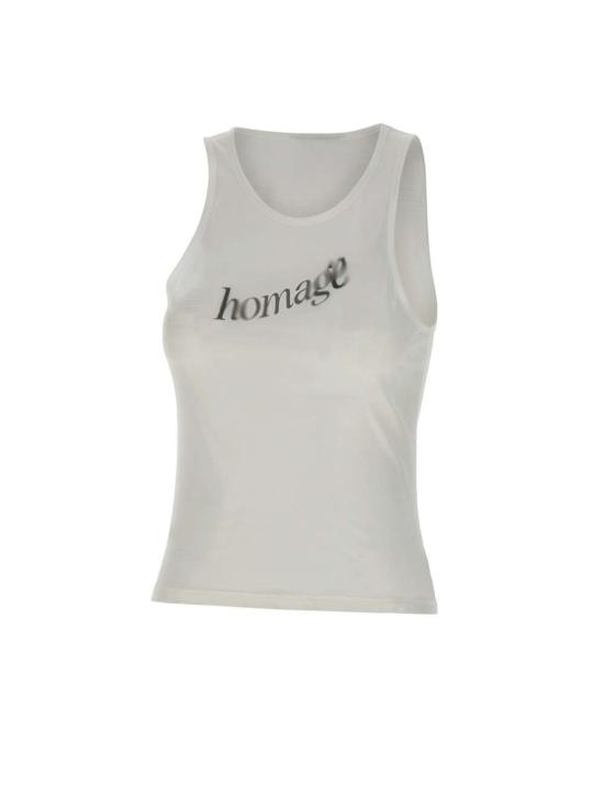 25SS 로우클래식 민소매 티셔츠 LW251TS05WH 0053 White - LOW CLASSIC