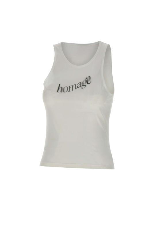 25SS 로우클래식 민소매 티셔츠 LW251TS05WH 0053 White