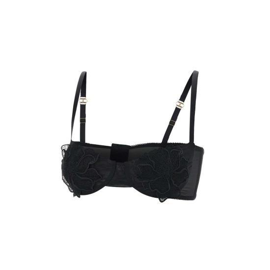 25SS 엘리자베타프랜치 브라  RG00152E2 110 Black - ELISABETTA FRANCHI