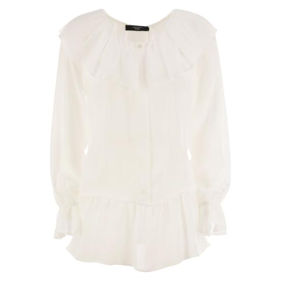 25SS 위켄드막스마라 블라우스 2515191013600 WHITE