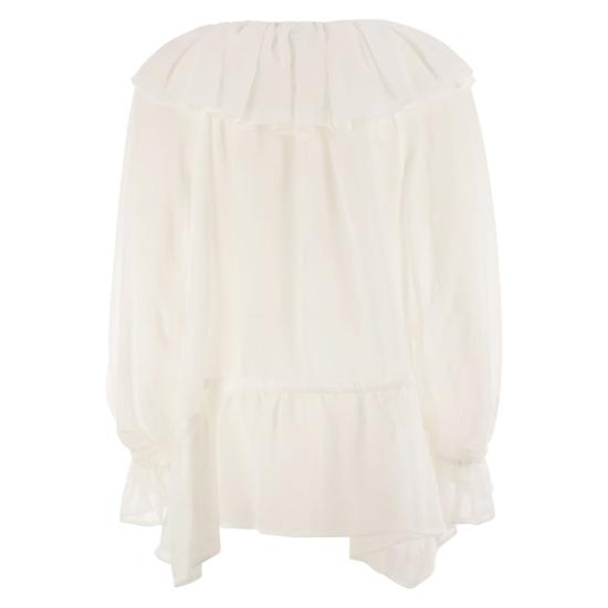 25SS 위켄드막스마라 블라우스 2515191013600 WHITE - WEEKEND MAX MARA