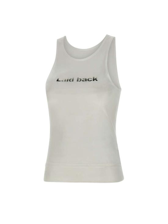 25SS 로우클래식 민소매 티셔츠 LW251TS06WH 0053 White - LOW CLASSIC