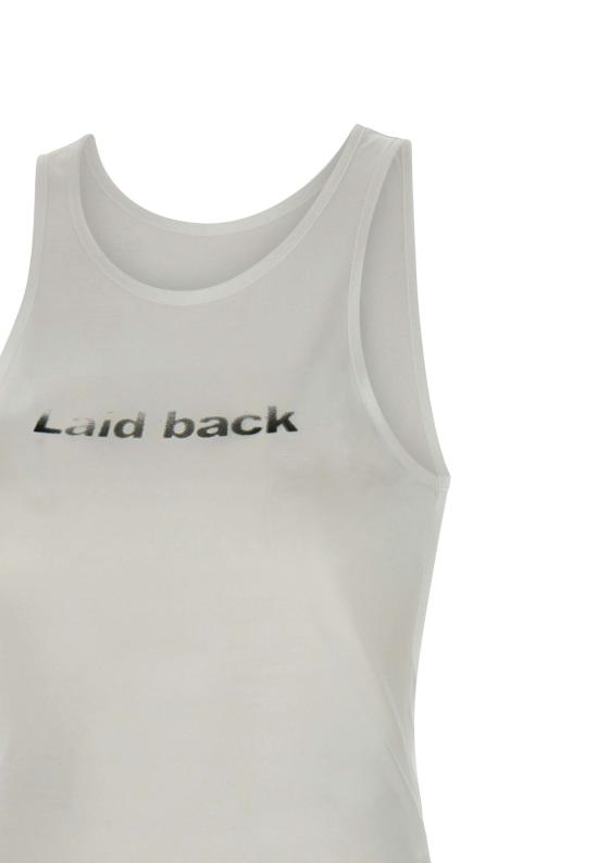 25SS 로우클래식 민소매 티셔츠 LW251TS06WH 0053 White - LOW CLASSIC