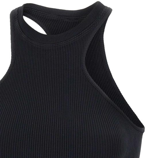 25SS 안드레아 아다모 민소매 티셔츠 PS25441200 004 Black - ANDREA ADAMO