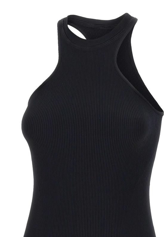 25SS 안드레아 아다모 민소매 티셔츠 PS25441200 004 Black - ANDREA ADAMO