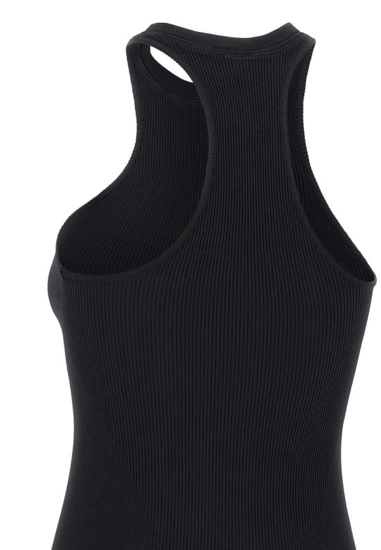 25SS 안드레아 아다모 민소매 티셔츠 PS25441200 004 Black - ANDREA ADAMO