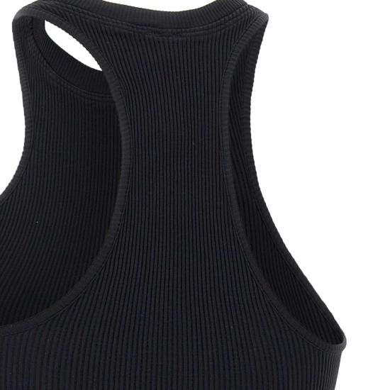 25SS 안드레아 아다모 민소매 티셔츠 PS25441200 004 Black - ANDREA ADAMO