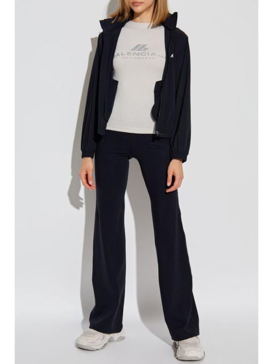 24FW 발렌시아가 스트레이트 팬츠 793293 4E2B9 1081 BLACK REFLECTIVE - BALENCIAGA