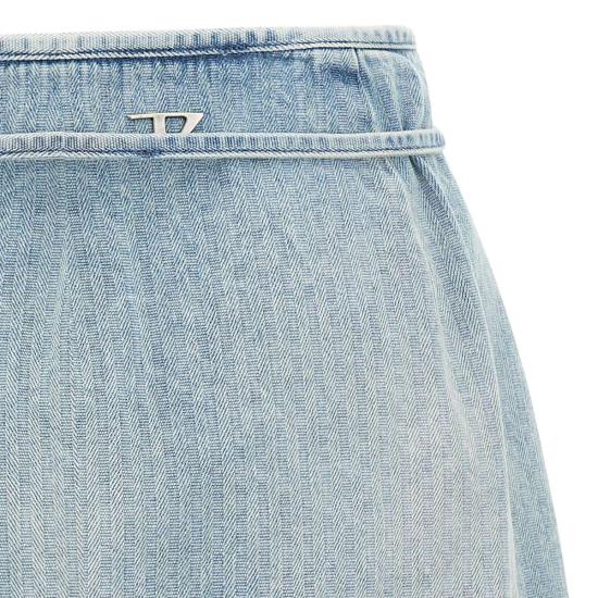 25SS 디젤 데님 스커트 A17110 09L6001 Blue - DIESEL
