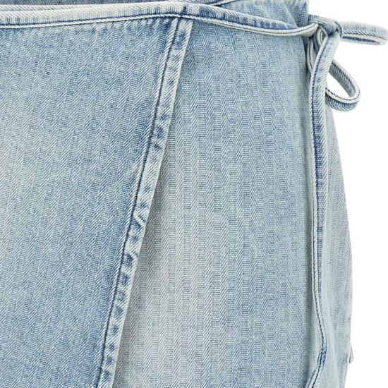 25SS 디젤 데님 스커트 A17110 09L6001 Blue - DIESEL