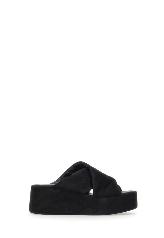 25SS 스트레티지아 뮬/슬리퍼 A5854LOLIE NERO Black