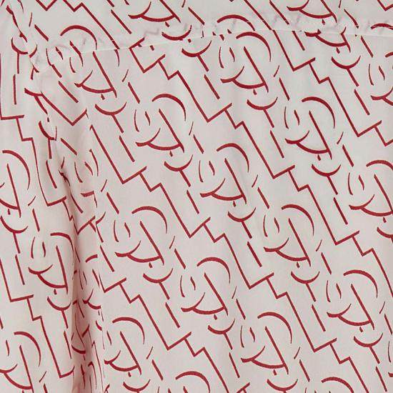 25SS 리우조 블라우스 CA5216T5853 B1187 White - LIU JO