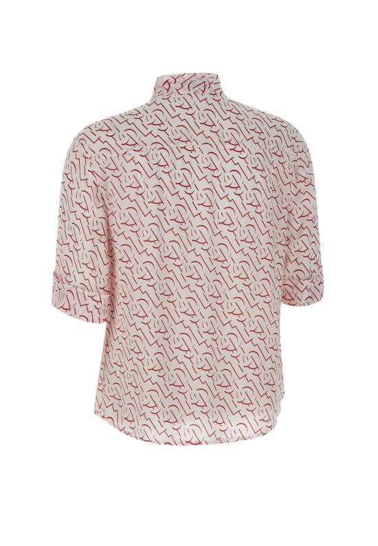 25SS 리우조 블라우스 CA5216T5853 B1187 White - LIU JO