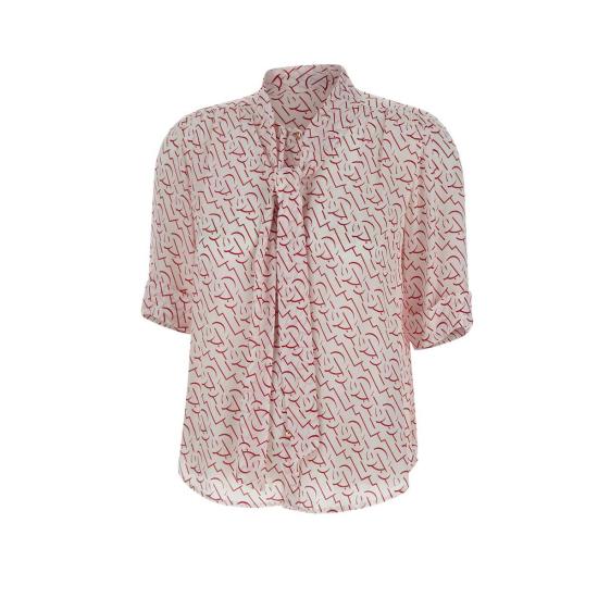 25SS 리우조 블라우스 CA5216T5853 B1187 White - LIU JO