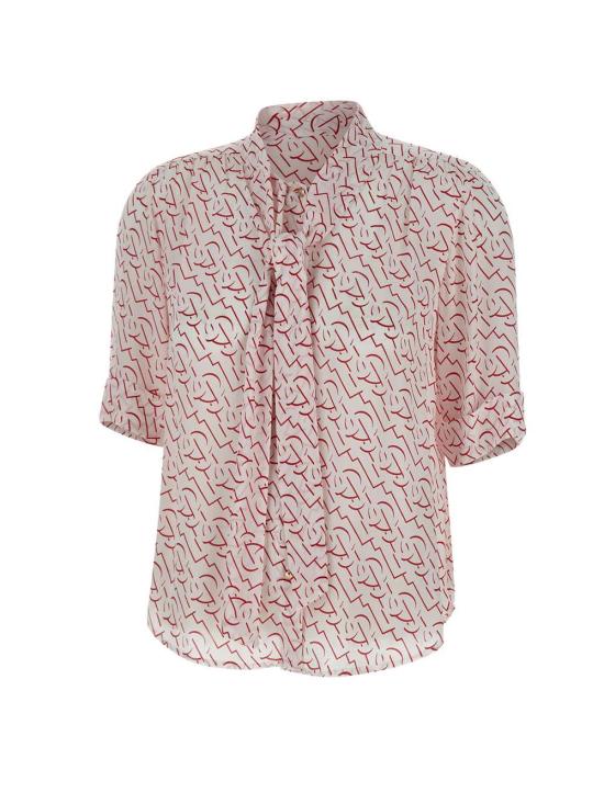 25SS 리우조 블라우스 CA5216T5853 B1187 White - LIU JO
