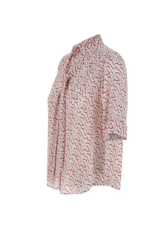 25SS 리우조 블라우스 CA5216T5853 B1187 White - LIU JO