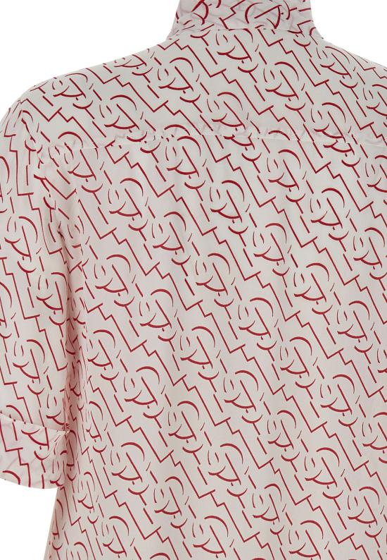 25SS 리우조 블라우스 CA5216T5853 B1187 White - LIU JO