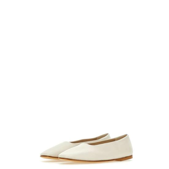 25SS 스트레티지아 플랫 슈즈 A5796KALIKO2 TALCO White - STRATEGIA