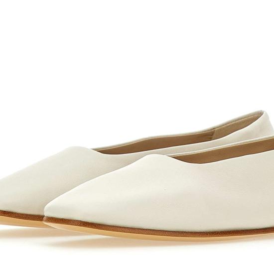 25SS 스트레티지아 플랫 슈즈 A5796KALIKO2 TALCO White - STRATEGIA