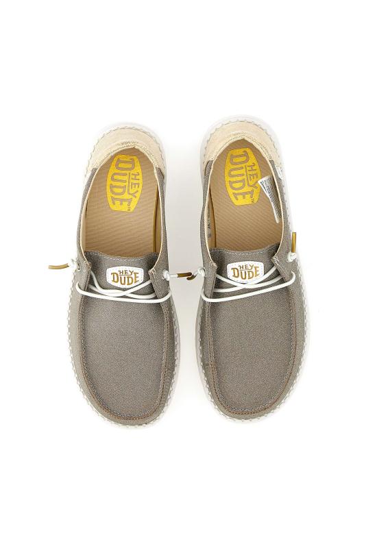 25SS 헤이두드 스니커즈 HD41082 710 Silver - HEY DUDE