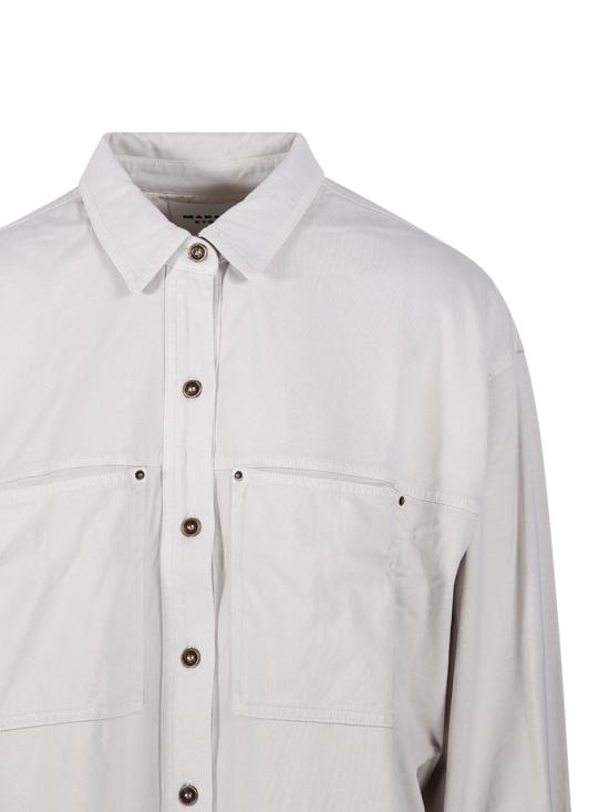 25SS 이자벨마랑에뚜왈 블라우스 25PCH0206FA C1N06E 23EC ECRU - ISABEL MARANT ETOILE