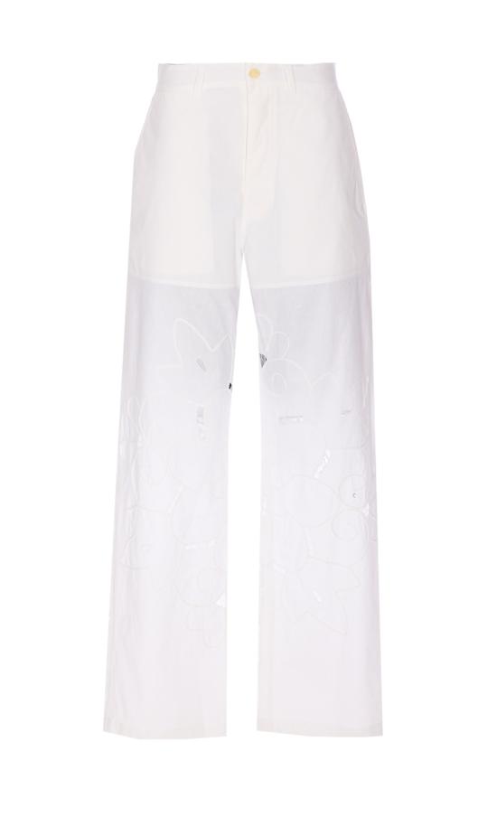 25SS 마린세르 스트레이트 팬츠 UPA056A WH10 White