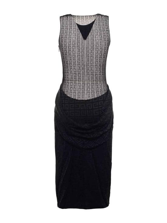  지방시 미디 원피스 BW21NK14W1001 Black - GIVENCHY