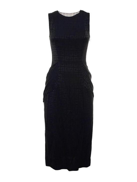  지방시 미디 원피스 BW21NK14W1001 Black