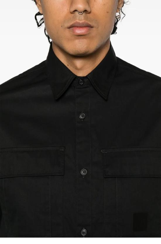 25SS 씨피 컴퍼니 반팔 셔츠 18CLSH027A006472A999 BLACK DOM - C.P. COMPANY