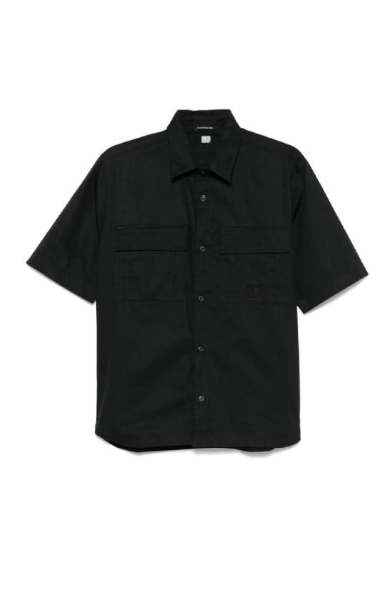 25SS 씨피 컴퍼니 반팔 셔츠 18CLSH027A006472A999 BLACK DOM