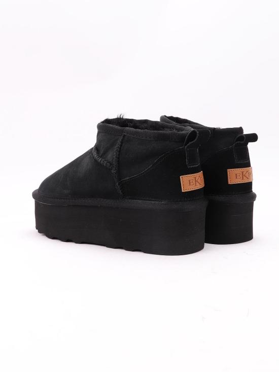  이 케이 피 부츠 GEMINIPLATFORMNERO Black - EKP