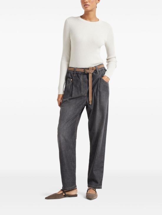 25SS 브루넬로 쿠치넬리 스트레이트 팬츠 MH192P5566C8972 - BRUNELLO CUCINELLI