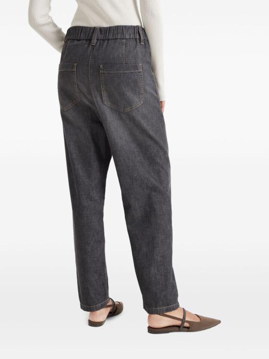 25SS 브루넬로 쿠치넬리 스트레이트 팬츠 MH192P5566C8972 - BRUNELLO CUCINELLI