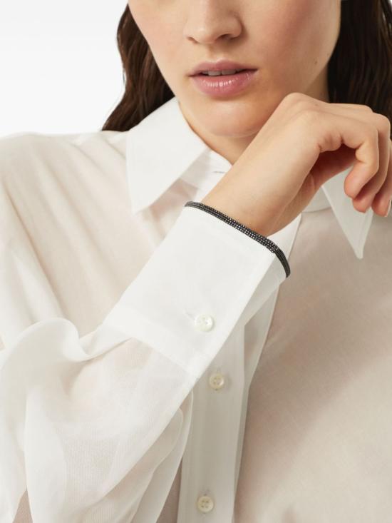 25SS 브루넬로 쿠치넬리 블라우스 MH760NL446 C100 - BRUNELLO CUCINELLI