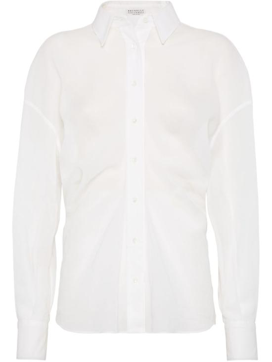 25SS 브루넬로 쿠치넬리 블라우스 MH760NL446 C100