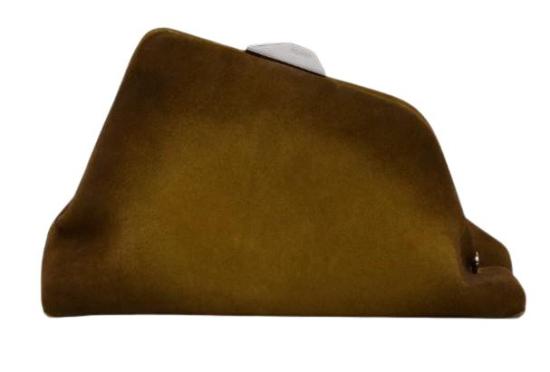 25SS 디 아티코 클러치/파우치 250WAH00049 OLIVE BROWN - THE ATTICO