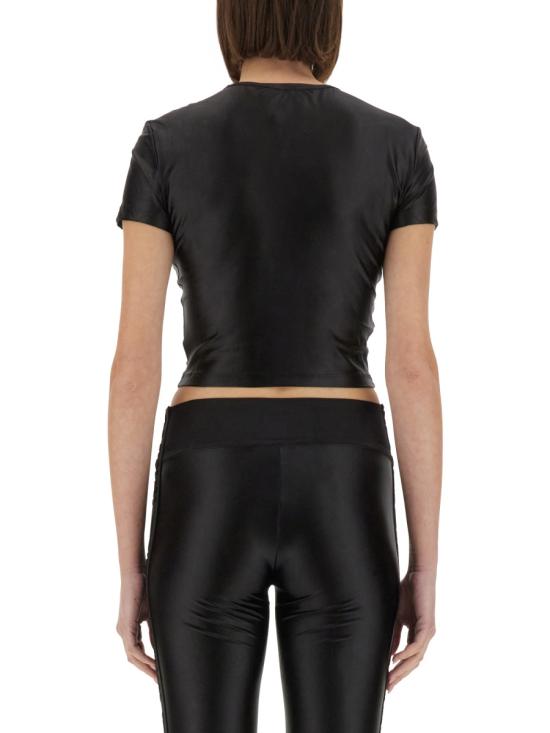 25SS 베르사체 반팔 티셔츠 78HAH6A2 J0223899 BLACK - VERSACE