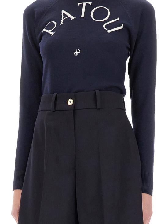 25SS 파투 스웨터 KN110 8045699N BLUE - PATOU