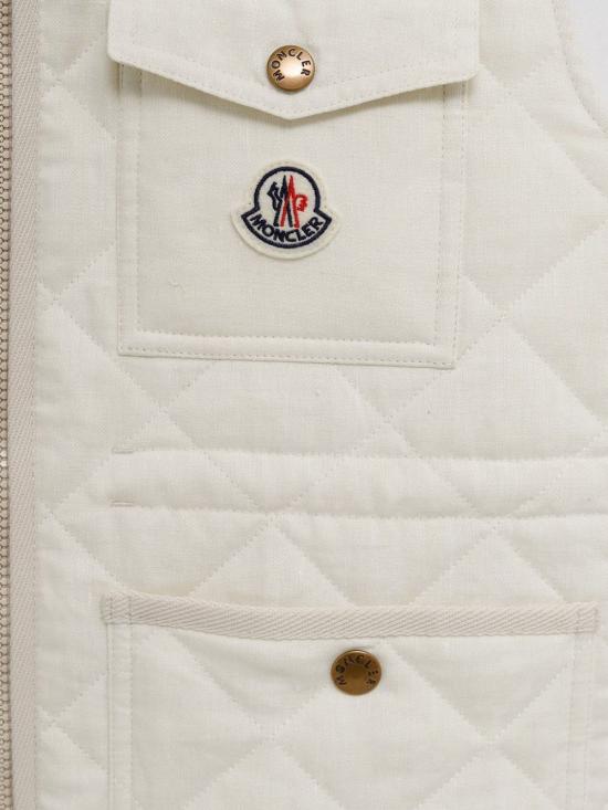 25SS 몽클레어 베스트 K10931A00100788PY050 WHITE - MONCLER