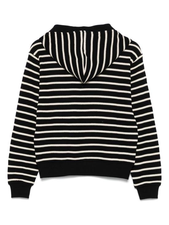 25SS 엠포리오 아르마니 후드 티셔츠 EW000384AF10886FC061 BLACK - EMPORIO ARMANI