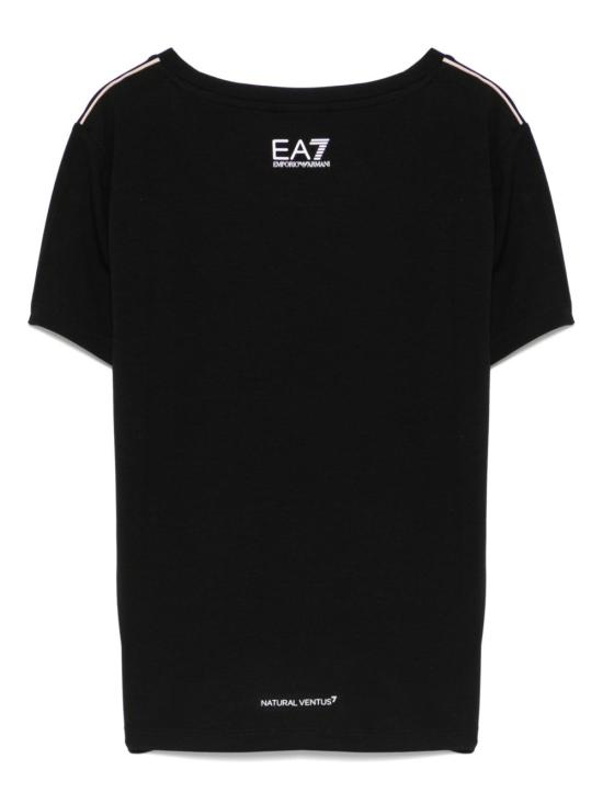 25SS 엠포리오 아르마니 반팔 티셔츠 7W000274AF12945UC001 BLACK - EMPORIO ARMANI