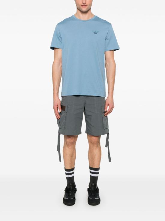 25SS 엠포리오 아르마니 반팔 티셔츠 EM000574AF12334U9299 CLEAR BLUE - EMPORIO ARMANI