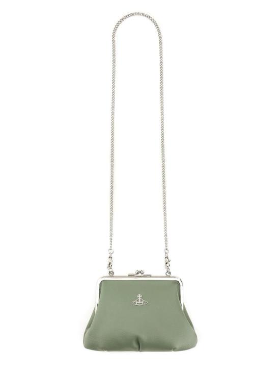 25SS 비비안웨스트우드 토트백 4B010006W S000DM40 GREEN - VIVIENNE WESTWOOD